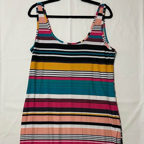 Forever 21 - Striped Maxi Dress - Picture 1 of 2